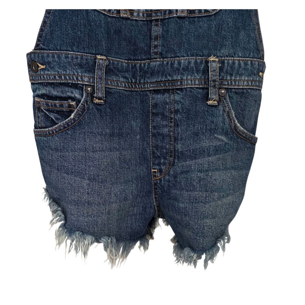 Women's - We The Free Denim Shortalls, Size 26 - Picture 4 of 8